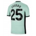 Maillot de foot Chelsea Moises Caicedo #25 Troisième vêtements 2023-24 Manches Courtes